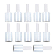 DURAFORCE 12 Rolls 5" in. x 1000FT 80 Gau Stretch Shrink Film Hand Wrap With Handle -CLEAR