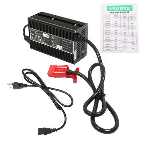 DURAFORCE Floor Scrubber Battery Charger 24V with SB50 Style RED Connector 10 Amp