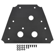 DURAFORCE Steel Rear Transmission Skid Plate Kit Fits for Kawasaki KRX4 KRX 1000 2020-2023