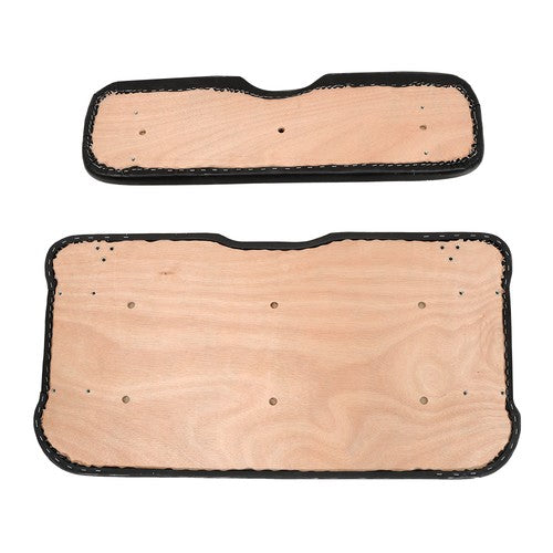 DURAFORCE Golf Black Front Seat Cushion Set For E-Z-GO RXV, Freedom RXV 2008-Up Models