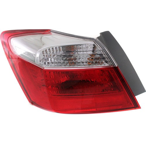 DURAFORCE For 2013-2015 Honda Accord Sedan EX LX Sport Halogen Outer Tail Lights LH & RH