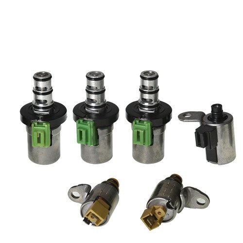 DURAFORCE For 2.3L Mazda GS GX 2004-2012 348420K-R 4F27E 6 PCS TRANSMISSION SOLENOID KIT