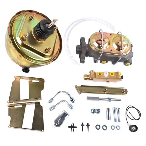 DURAFORCE Power Brake Booster 1" Bore Master Disc/Drum Kit for Chevrolet 150 210 1955-1957