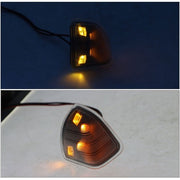 DURAFORCE Smoked Amber LED Side Mirror Turn Signal Lights For Ram 1500 2500 right Side