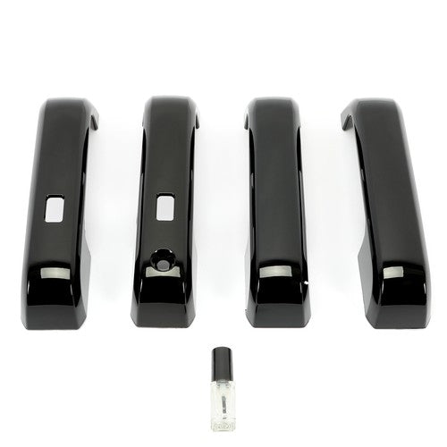 Door Handle Cover For 17 22 Ford F250 F350 Super Duty With Smart Key Touch 4 Door