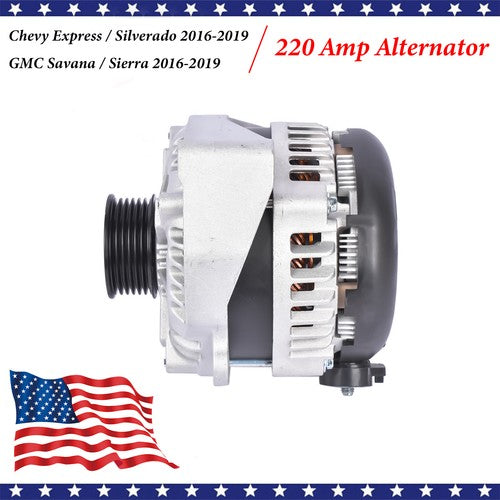 DURAFORCE Alternator for Chevrolet Express 2500 Express 3500 2016-2020 GMC Sierra 2500 HD