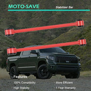 DURAFORCE New Red Rear Suspension Sway Bar Kit For Toyota Tundrar 07-20 4.6L5.7L Series