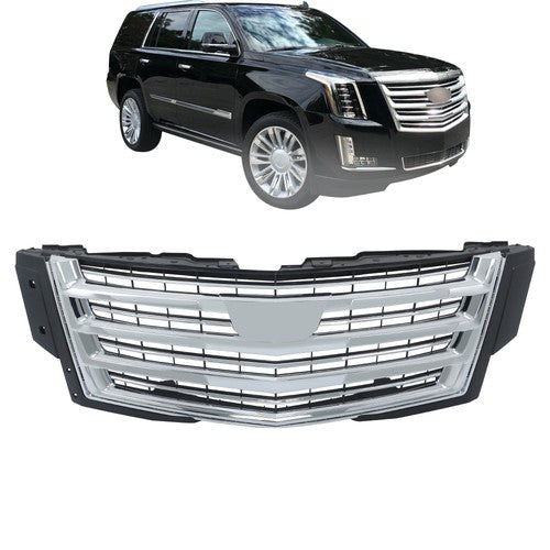DURAFORCE Front Upper Grille Molding Chrome New For Cadillac Escalade 2015-2019 2020