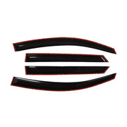 DURAFORCE For Hyundai Tucson Mugen Style 4x 2016-2021 Window Visors Sun Rain Guard Vent