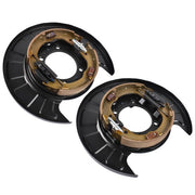 DURAFORCE 2 Pack Rear Brake Parking Plate Left & Right Set for Hyundai Santa Fe 2006-2009