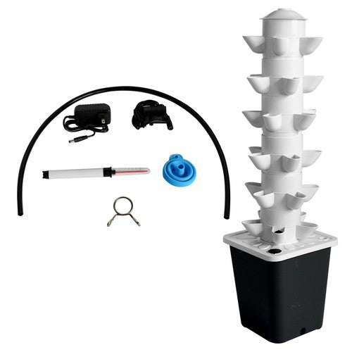 DURAFORCE Vertical Garden Planter Indoor Black 30-plants Plant Gift for Gardening Lovers