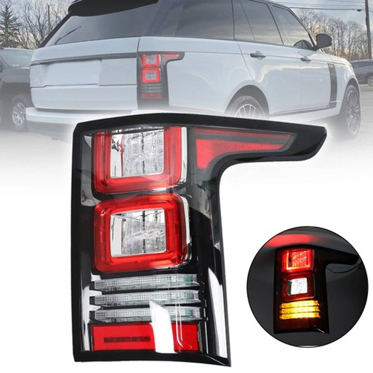 Fit For Land Range Rover 2013-2016 2017 Passenger Right Side Rear Tail ...