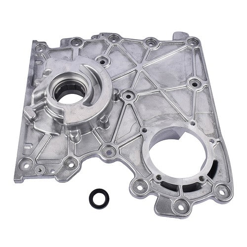 DURAFORCE Engine Timing Chain Cover w/ Oil Pump for Chevy Colorado GMC Canyon Buick Isuzu