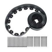 DURAFORCE No-Dig Garden Edge Lawn Border L-shaped Landscape Edging Border Kit 33 FT