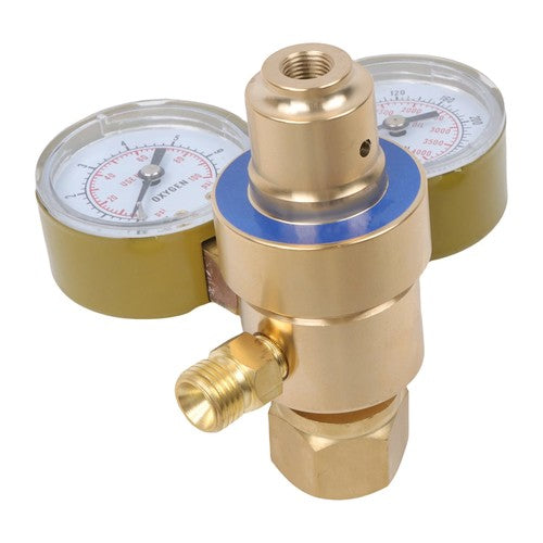 DURAFORCE Oxygen Gas Regulator Welding Cutting Torch Pressure Gauge Fits Victor Brass NEW