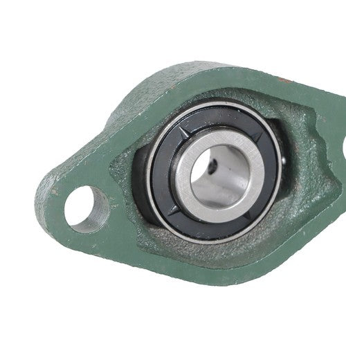 DURAFORCE 10PCS UCFL202-10 Pillow Block Flange Bearing 5/8" Bore 2 Bolt Solid Base