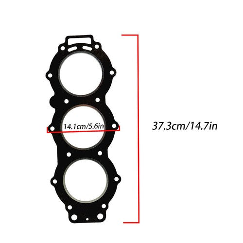 DURAFORCE Head Gasket 688-11181-A2-00 18-3805 For Yamaha 75-90 HP Outboard 3 Cylinder US