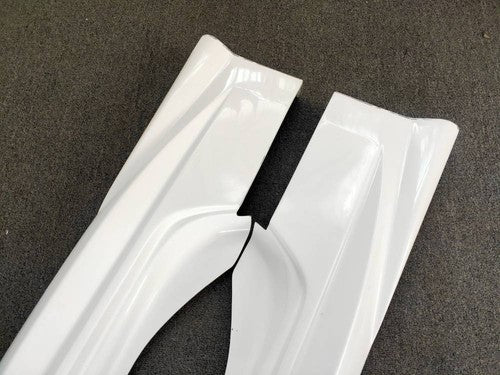 DURAFORCE FRP Unpainted Side Skirts Rocker Panel Left+Right For 2009-2020 Nissan 370Z Z34