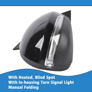 DURAFORCE Right Side Power Mirror for Hyundai Tucson Limited Luxury Premium Sport Ultimate