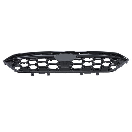 DURAFORCE Gloss Black Plastic Honeycomb Front Bumper Upper Grille For Subaru WRX 2022-2024