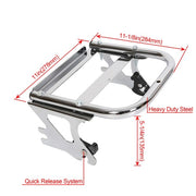 DURAFORCE Quick Detach Luggage Trunk Mount Docking Hardware Kits For Harley Touring 97-08