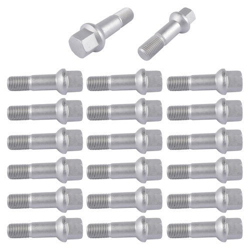DURAFORCE 20PCS Wheel Lug Bolts Nuts for Mercedes ML550 S500 CL500 GL450 G500 0009905307