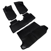 DURAFORCE Floor Mats + Cargo Trunk Mat Set for Chevy Equinox GMC Terrain 1.5L 2018-2024