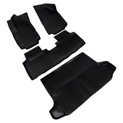 DURAFORCE Floor Mats + Cargo Trunk Mat Set for Chevy Equinox GMC Terrain 1.5L 2018-2024