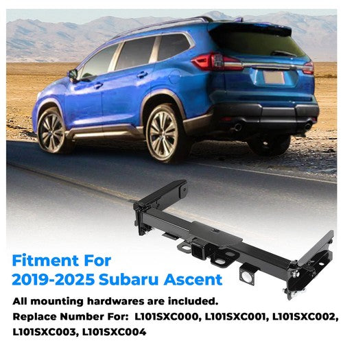 Class 3 Trailer Hitch Towing Receiver for Subaru Ascent All Styles 2019-2025