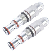 DURAFORCE 2Pcs Hydraulic Valve 62256 for S-40 S-45 S-60 S-65 S-65 TRAX S-80 S-85 Z-60/34