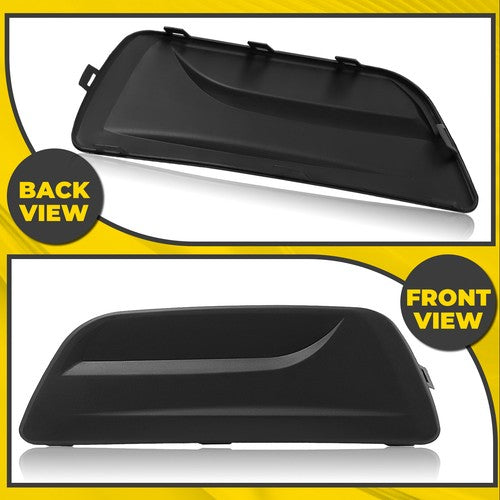 Fog Light Cover Bezel Left Right Side Black for Chevrolet Malibu 2013 2016