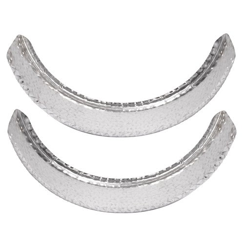 DURAFORCE 2-Pack 14 Gauge Aluminum Diamond Plate Round Trailer Cargo Fender 9" X 31" X 15"