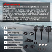 DURAFORCE Fit For MercedesC230 C350 Set Of Intake Manifold Air Flap Runner Repair Kit