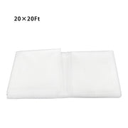 DURAFORCE 6Mil Clear Polyethylene Film Greenhouse Plastic Sheeting 20 x 20 ft