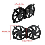 DURAFORCE Fit For 2014-2019 Infiniti QX60 3.5L 2.5L Radiator Cooling Fan W/Control Module