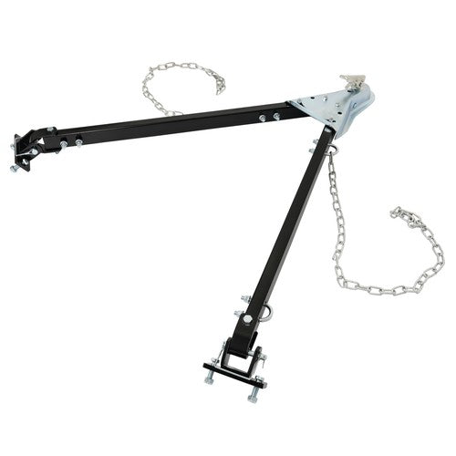 DURAFORCE Adjustable 5000lbs For Trailer RV Tow Bar Flat Dinghy Towing Fit 2'' Ball Hitch