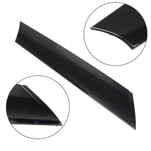 DURAFORCE Black Front Left Side Windshield Post Trim For Mini Cooper 2007-2015 R55 R56 R57