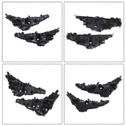 DURAFORCE Black For Toyota Corolla 2023-2024 Pair LED Clear Headlights&Front Lower Grill