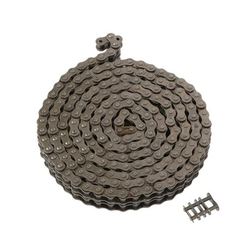 DURAFORCE #50-2 Duplex Double Strand Roller Chain x 10 feet + 2 Connecting Links