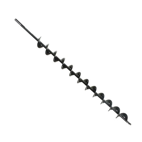 DURAFORCE Auger Drill Bit 1.75" x 24" Garden Plant Flower Bulb Rapid Planter Spiral