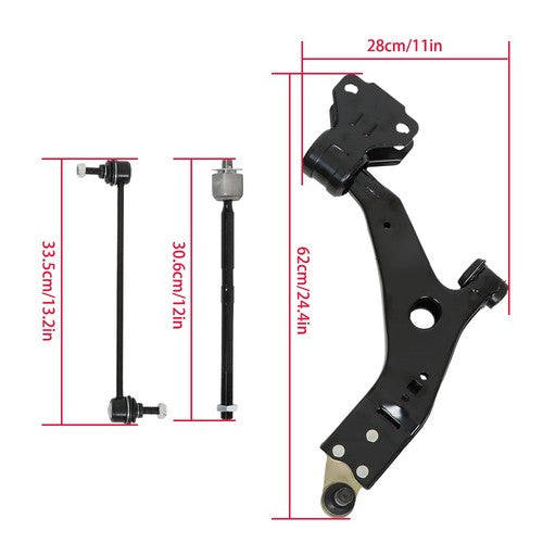 DURAFORCE For Ford Escape All Models 2014 - 2018 10pcs Front Lower Control Arms Kits New