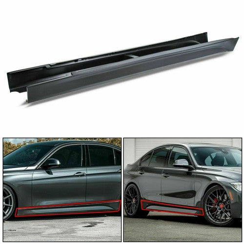 Side Skirts Rocker Panel for BMW F30 F31 3 Series Sedan 12-18 F80 M3 Style