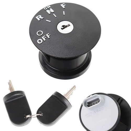 DURAFORCE For EZGO RXV Electric Golf Cart 48V Ignition Key Switch & Keys 2008-Up