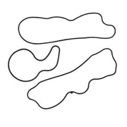 DURAFORCE Crankshaft Piston Gasket Engine Kit 13~17 For Polaris Ranger 800 1204334 2202917