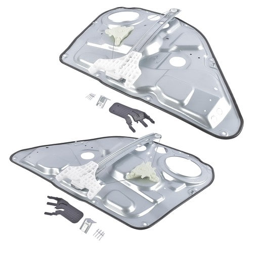 DURAFORCE 2x Rear Power Window Regulators Left & Right for Hyundai Genesis 3.8, 4.6 09-14
