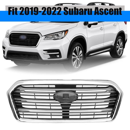 DURAFORCE For 2019 2020 2021 2022 Subaru Ascent #91121XC01A Front Bumper Grille Chrome
