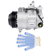 DURAFORCE A/C Compressor w/ 6-Groove & 2-Pin for Mercedes-Benz C250 SLK250 2012-2015 1.8L