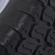 DURAFORCE 3.4' Axle Hole For Lawn Mower Solid Tire 2-Pack 13X5.00-6 Tire & Wheel Flat Free