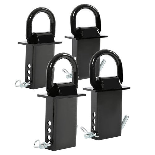 2x4 Heavy Duty Trailer Adjustable Stake Pocket D Ring for Zinc Coated 16200LBS