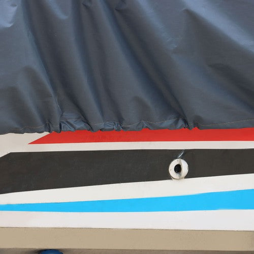 DURAFORCE PU 23-24' 102" Boat Cover Marine 600D Polyester Grade Canvas Storage Trailerable